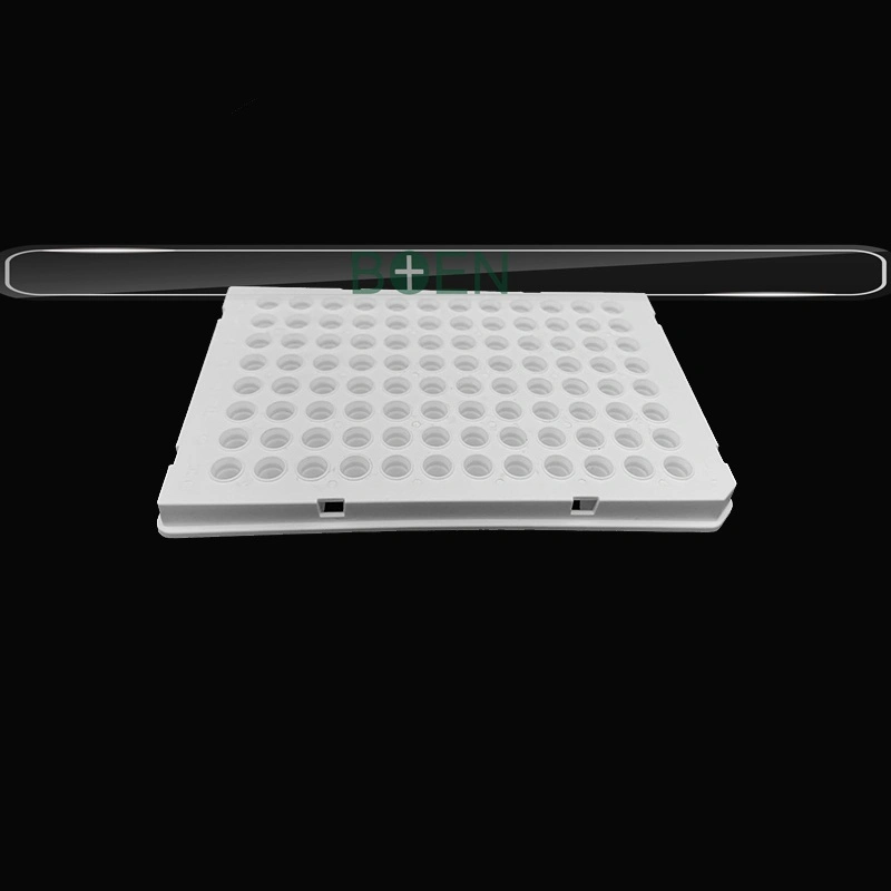 Lab Test 0.1ml White Half Skirt Micro 96 Well PCR Plate