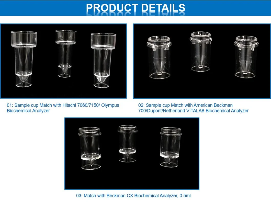 Wholesale Disposable Immunoassay Serum Sample Cup Cuvette