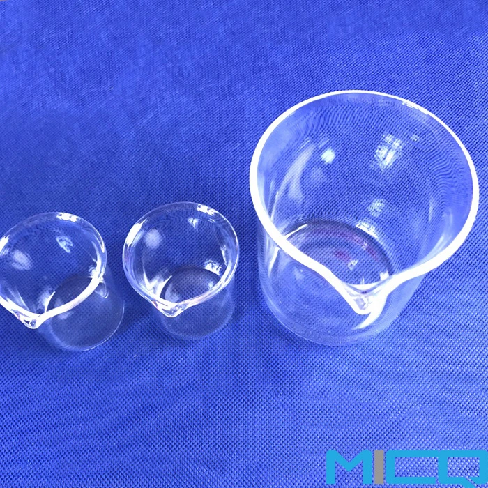 High Quality Fused Silica Quartz Glass Chemistry Laboratory Glassware