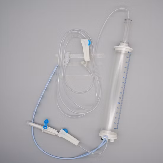 OEM/ODM PE Bag and Blister Paper Disposable Infusion Set Burette