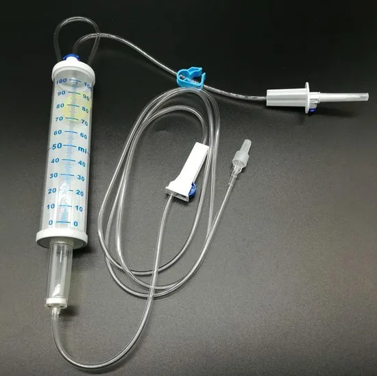 Hospital Medical Use Consumable Factory Directly Supply Pediatric Burette IV Infusion Set 