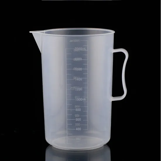 Plastic All Size Lab Measuring Beaker Labware Beaker with Handle 