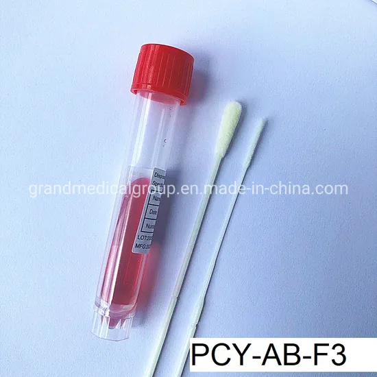 Buy Disposable Virus Sampling Tube Vtm Kit Viral Transport Medium Virus Tubes for Bacteria Leading Manufacturer in China 