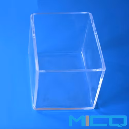 Heat Resistant Customized Fused Quartz Laboratory Glassware with Good Quality