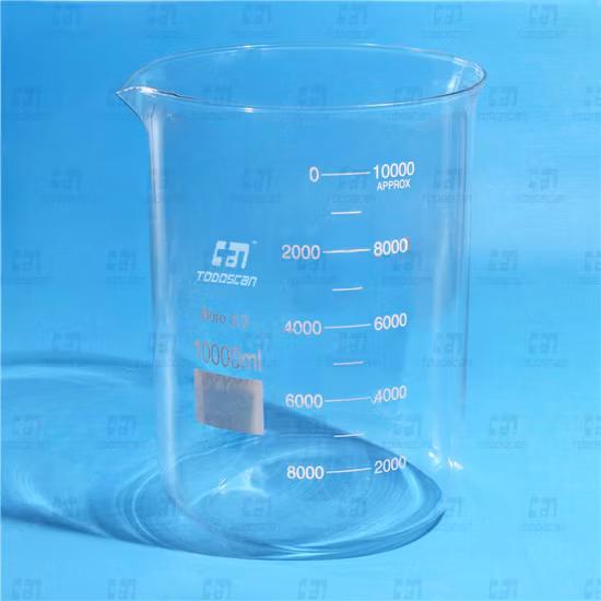 Chemical Laboratory Borosilicate Glass Measuring Beaker