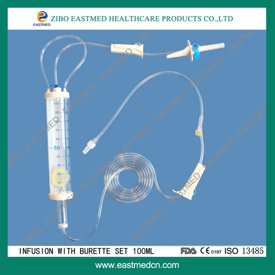 Premium Disposable Infusion Burette Kit with Custom OEM Options 