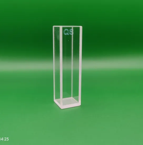 Enhanced Spectroscopy Fluorescence Glass Cuvette for Accurate Testing 