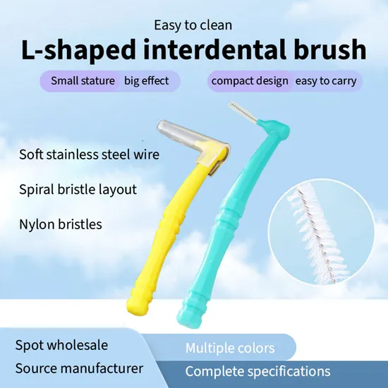 Reusable 1.5mm Flosser Tooth Interdental Stick Pick Orthodontics Brace Toothpick I Shape Dental Interdental Brushes 