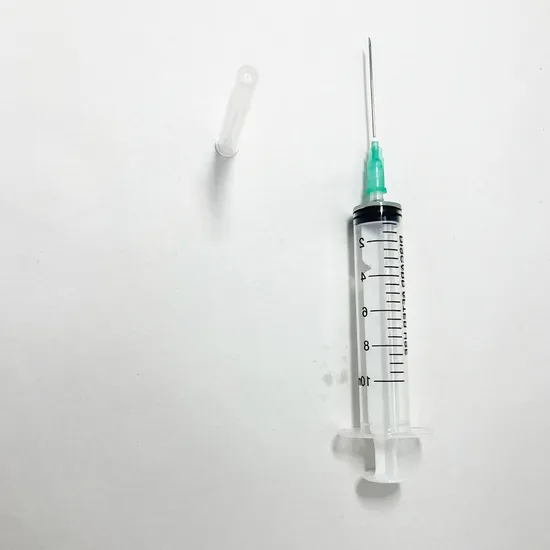 Disposable Luer Slip Syringe with Transparent Barrel for Easy Dosage Measurement 