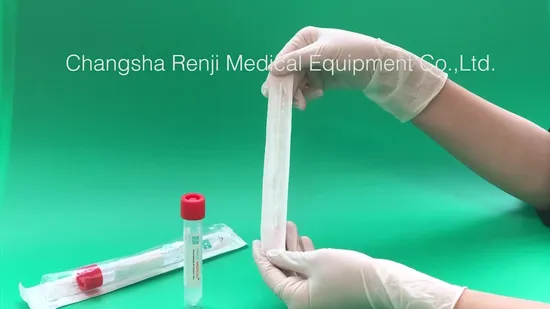Medical Laboratory Diagnostic Test Kits Virus Sampling Tube Vtm with Swab 