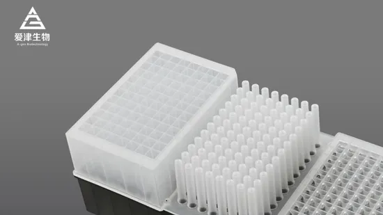 2.2ml V Bottom PCR Free, Square Well, 96 Deep Well Plate for DNA/Rna Extraction for Kf 