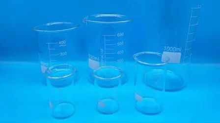 Laboratory Glass Straight Stopcock Schellbach Burette with Blue Line 