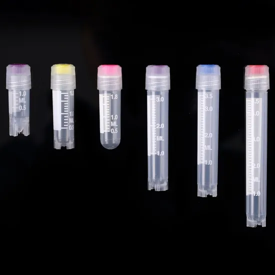 4ml Cryo Vials, Internal Thread with Silicone Washer Seal, Labware
