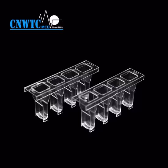 Laboratory Disposable Reaction Cuvette Plastic Cuagulometer Specimen Cup Cuvette for French Stago