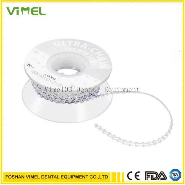 Dental Orthodontics Ligature Elastic Ultra Chain Continuous